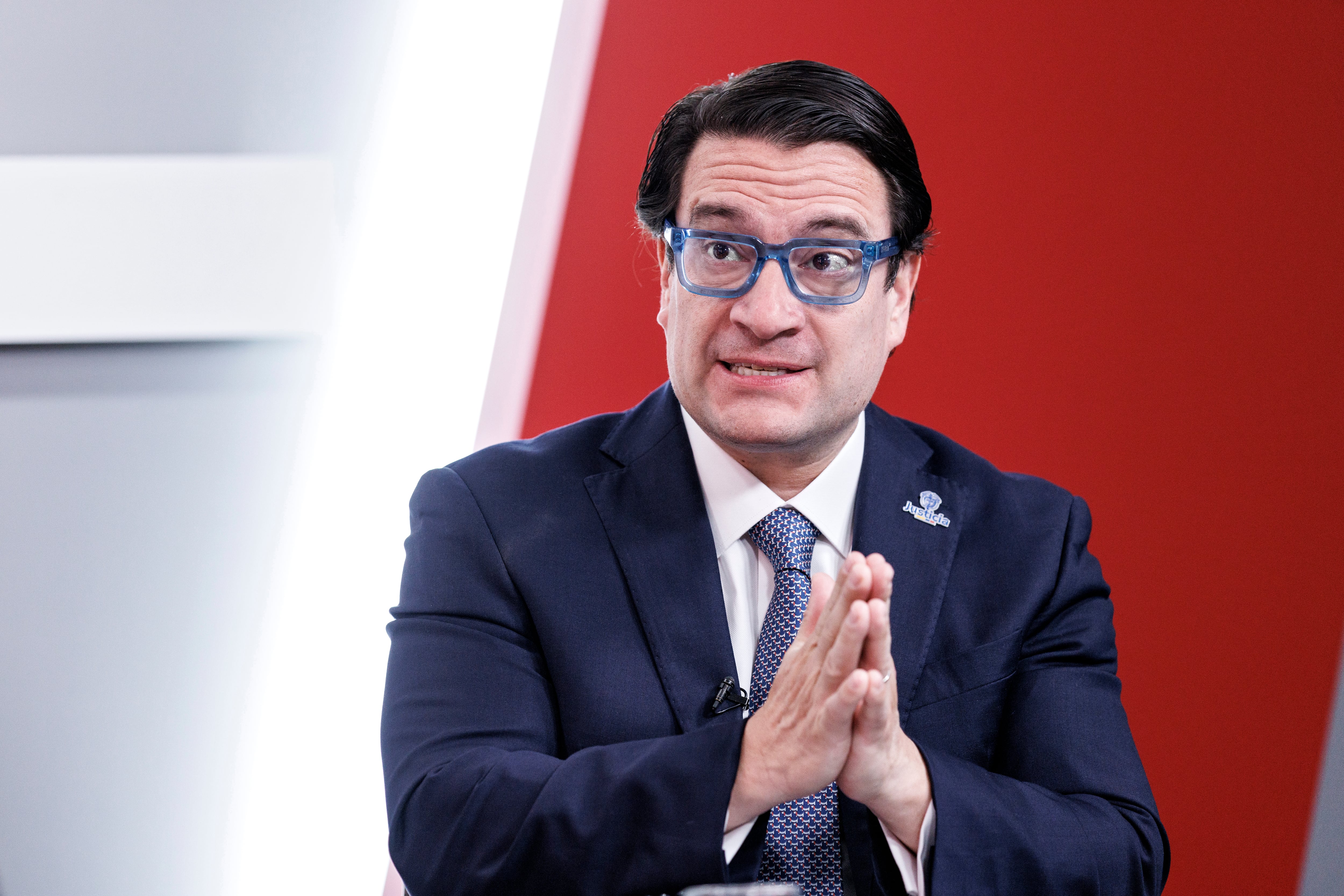 Iván Cancino, ministro de Justicia.