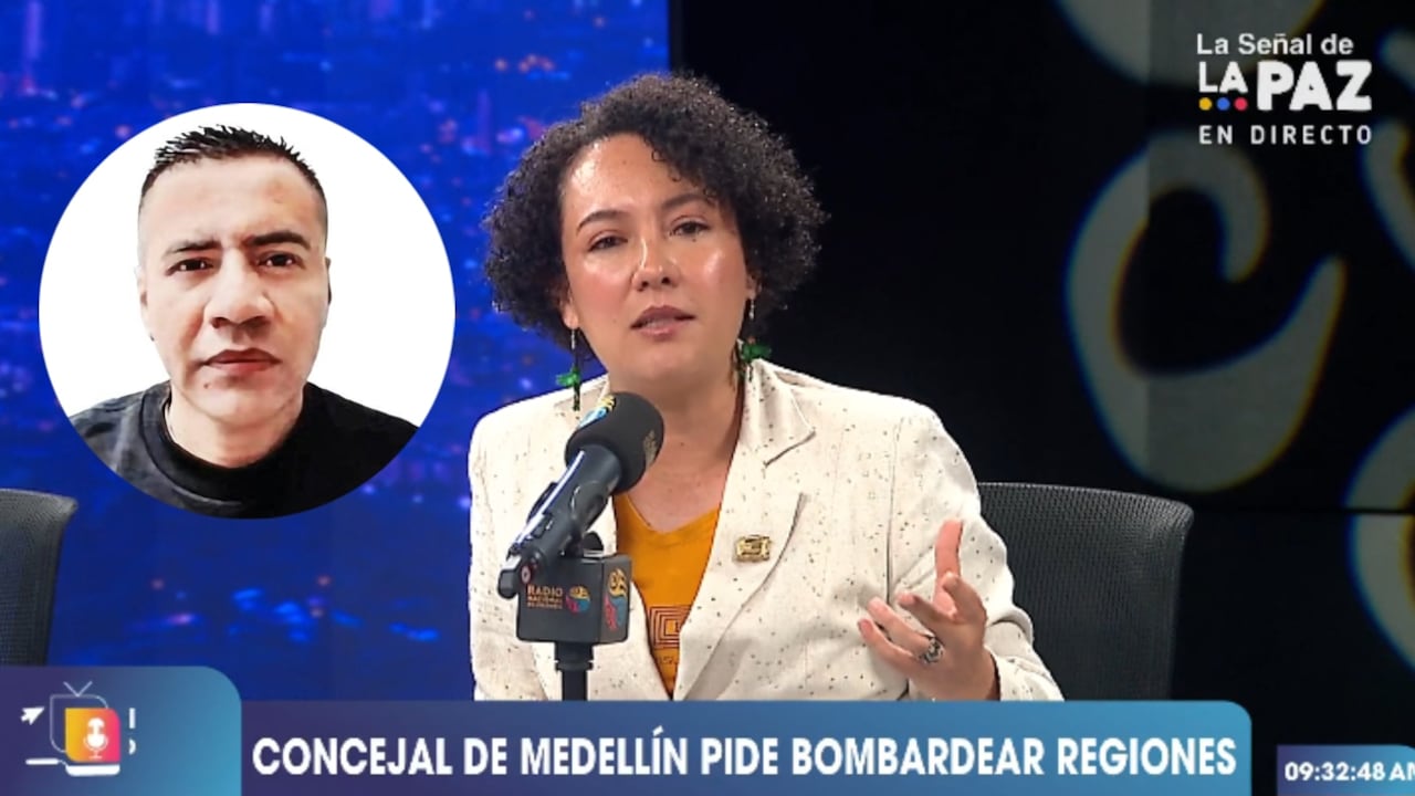 Alias Pipe Tuluá, quien fue cabecilla de la banda La Inmaculada, y la senadora Isabel Zuleta, del Pacto Histórico.