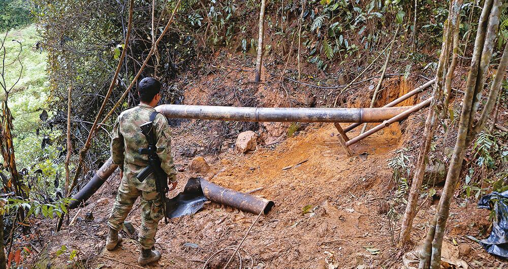 Se han presentado 22 artefactos explosivos. 