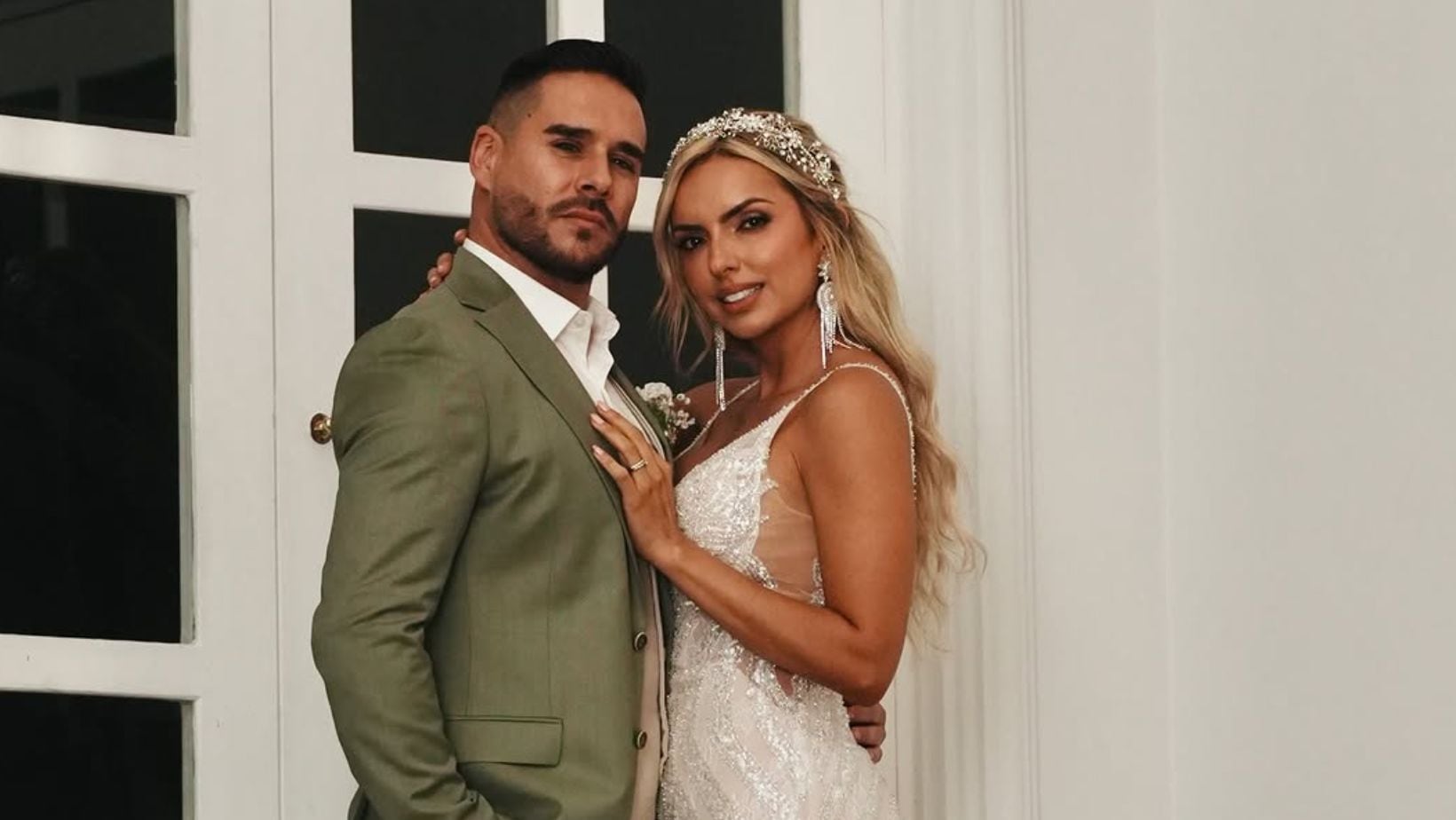 Sebastián Caicedo y su esposa  Juliana Diez