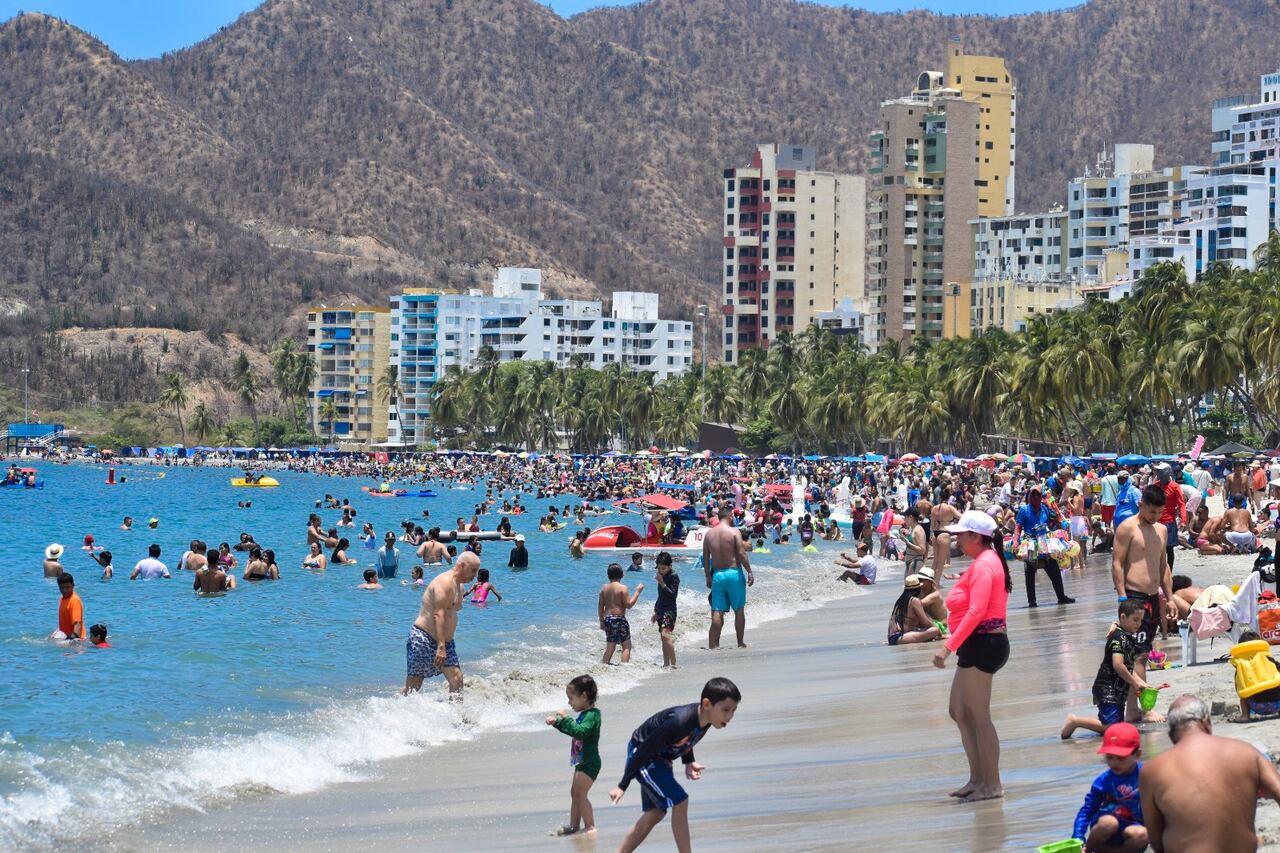 Más de 120 mil personas visitaron Santa Marta.