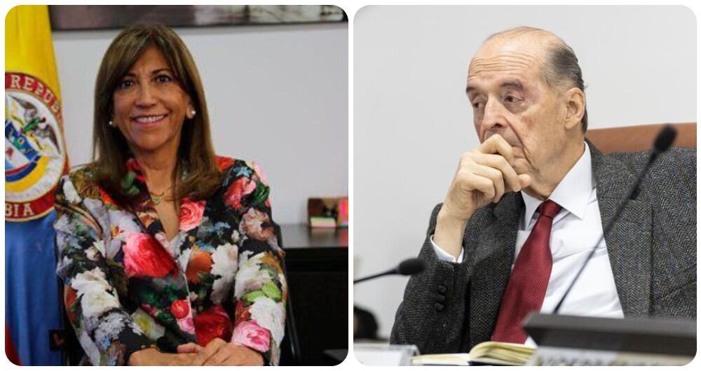 Marta Lucía Zamora y Álvaro Leyva.