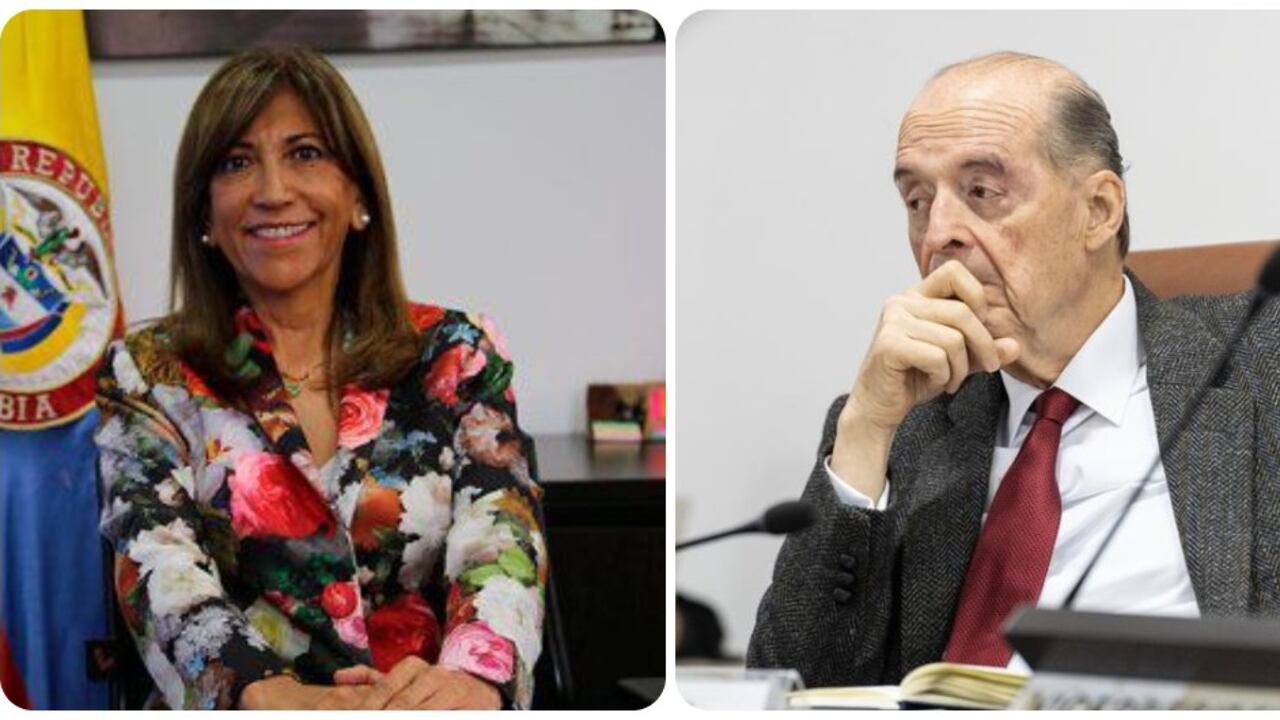 Marta Lucía Zamora y Álvaro Leyva.