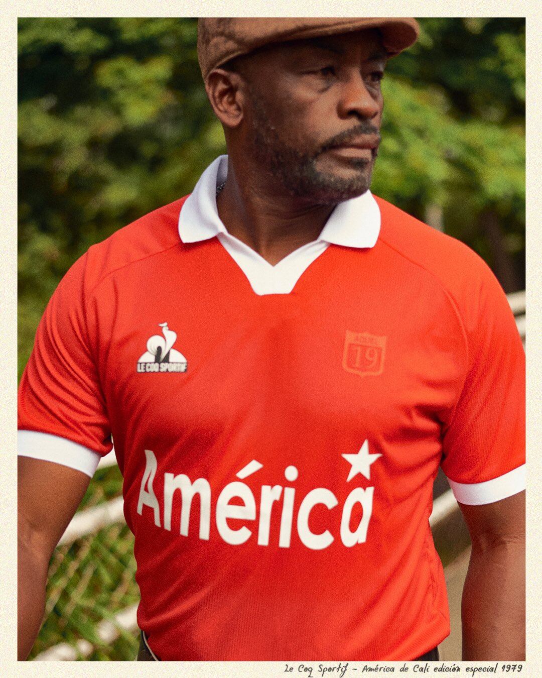 Camiseta conmemorativa del América de Cali.