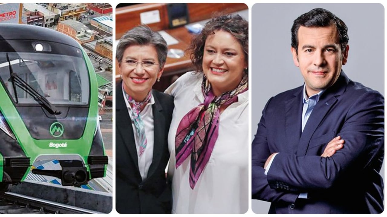 El Metro de Bogotá, Claudia López, Angélica Lozano y Rodrigo Lara.