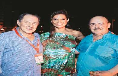 Jorge Alí Triana, María Teresa Egurrola y Fernando Gaitán.