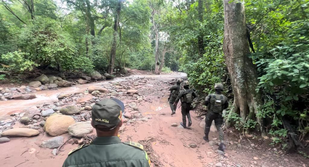 La Policía adelanta los operativos para encontrar al padre del futbolista.