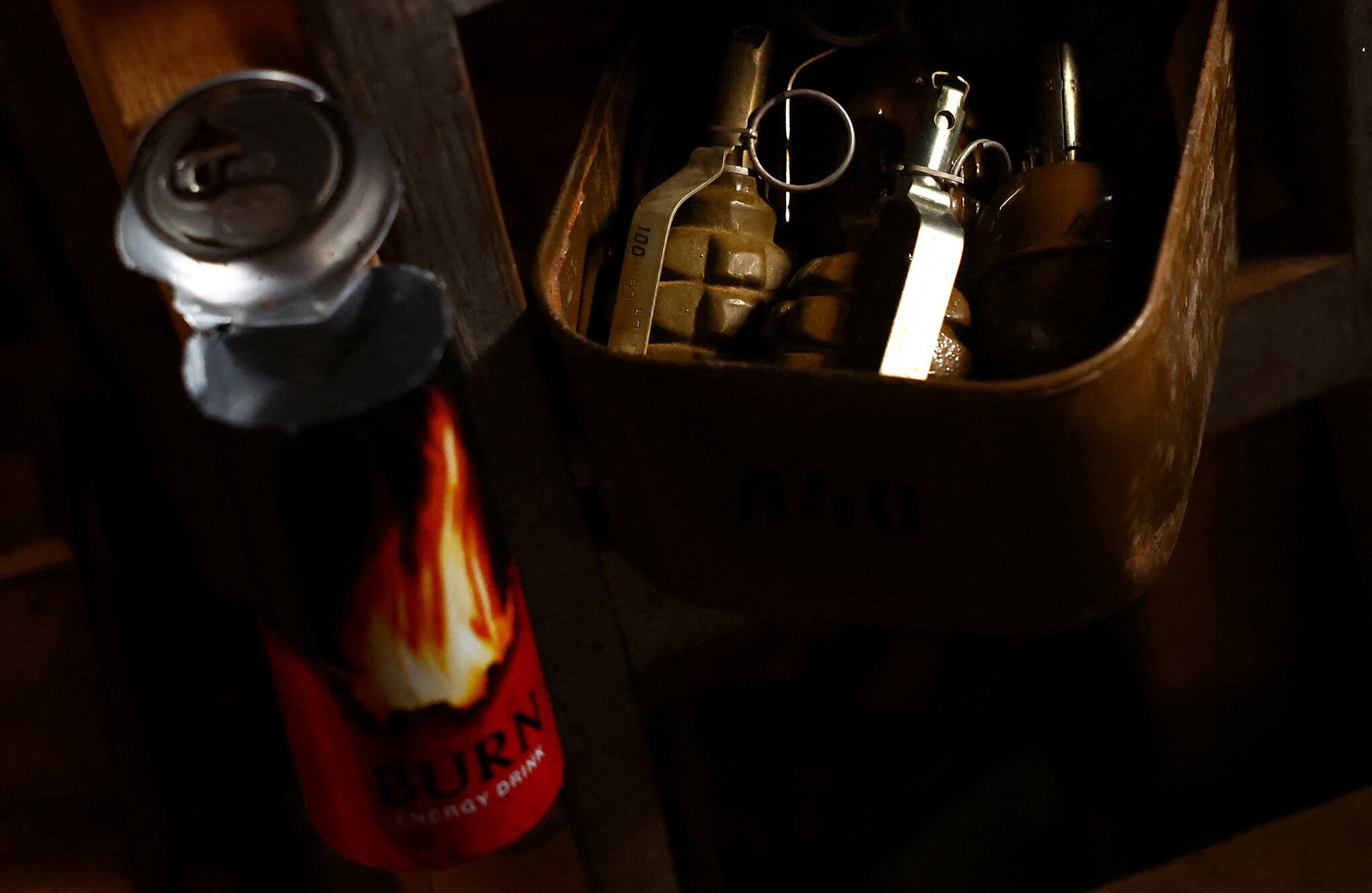 En imágenes : La lucha en las trincheras en el frente de Ucrania