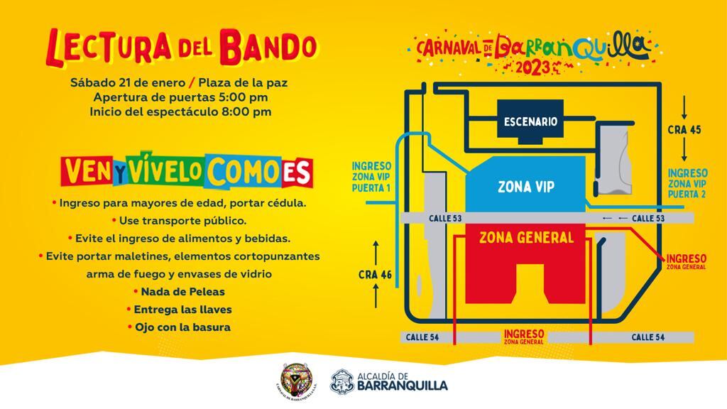 Lectura del Bando
