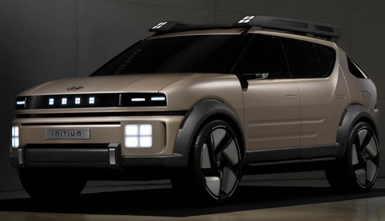 El Hyundai Initium utiliza como combustible hidrógeno.