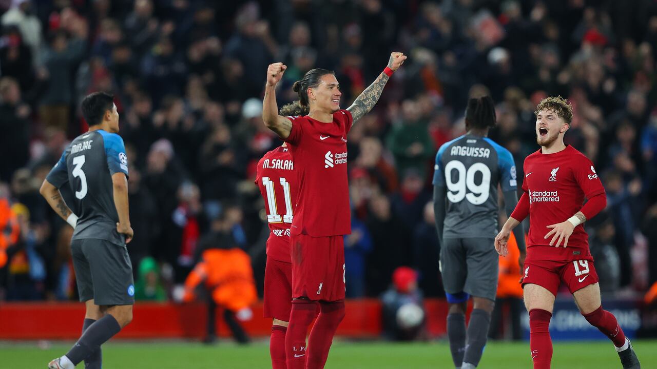 Darwin Núñez fue autor de uno de los dos goles.