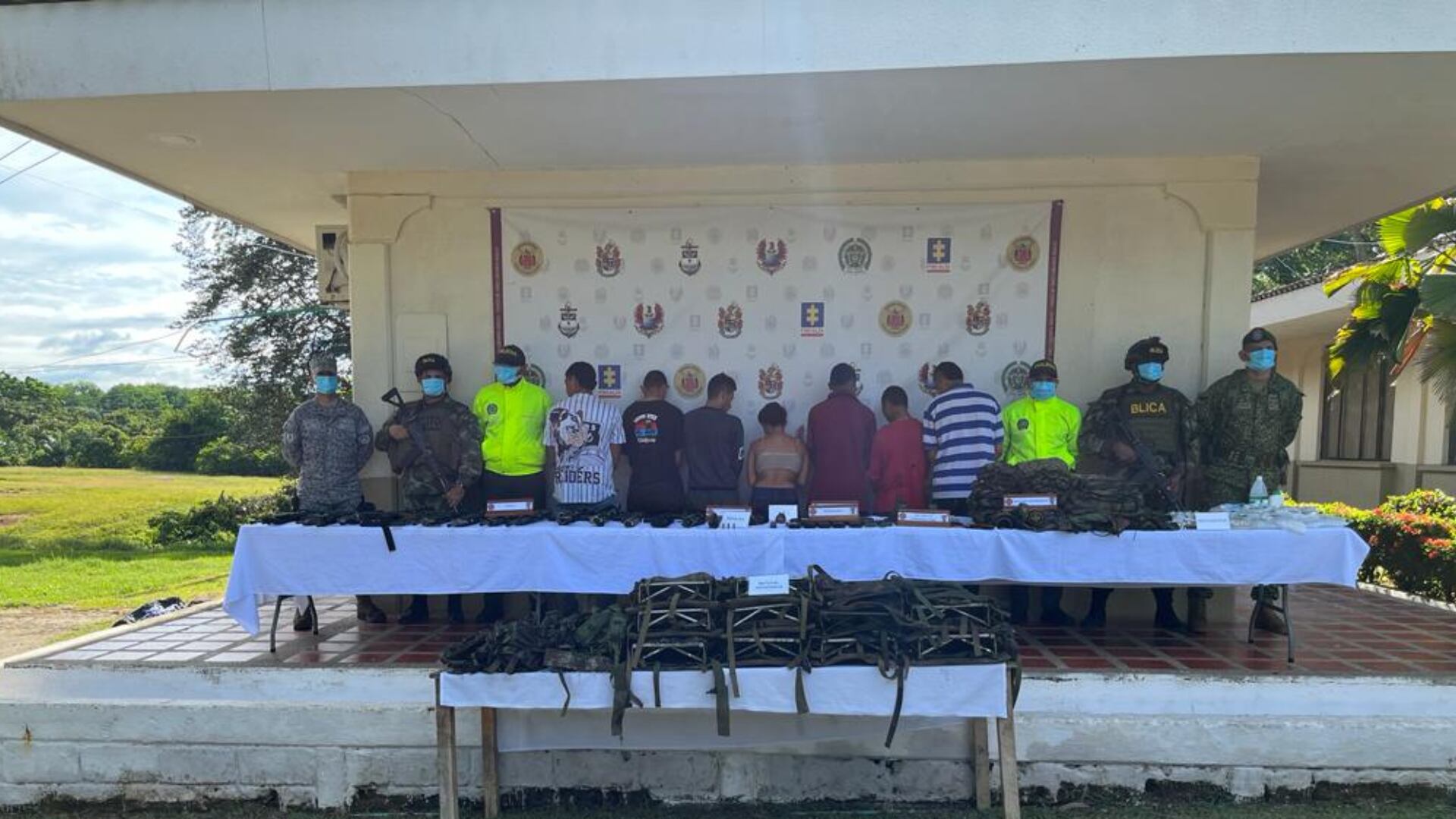 Capturados supuestos integrantes del Clan del Golfo en Antioquia.