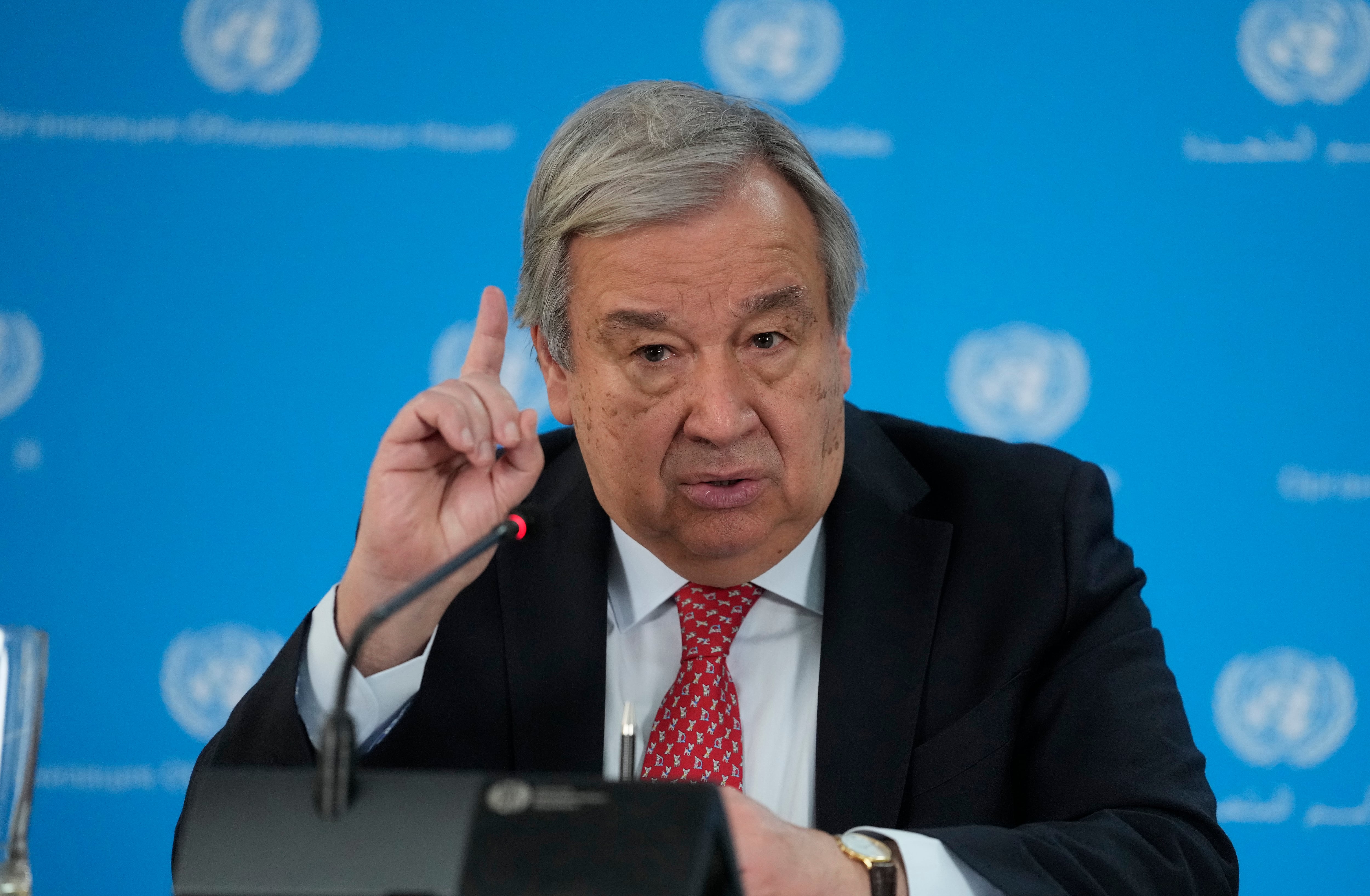 El secretario general de las Naciones Unidas, António Guterres