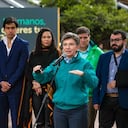 Desde la Zona T, en el norte de la ciudad, la alcaldesa Claudia López presentó esta estrategia que busca mejorar la recolección de basuras y la disposición de residuos en Bogotá