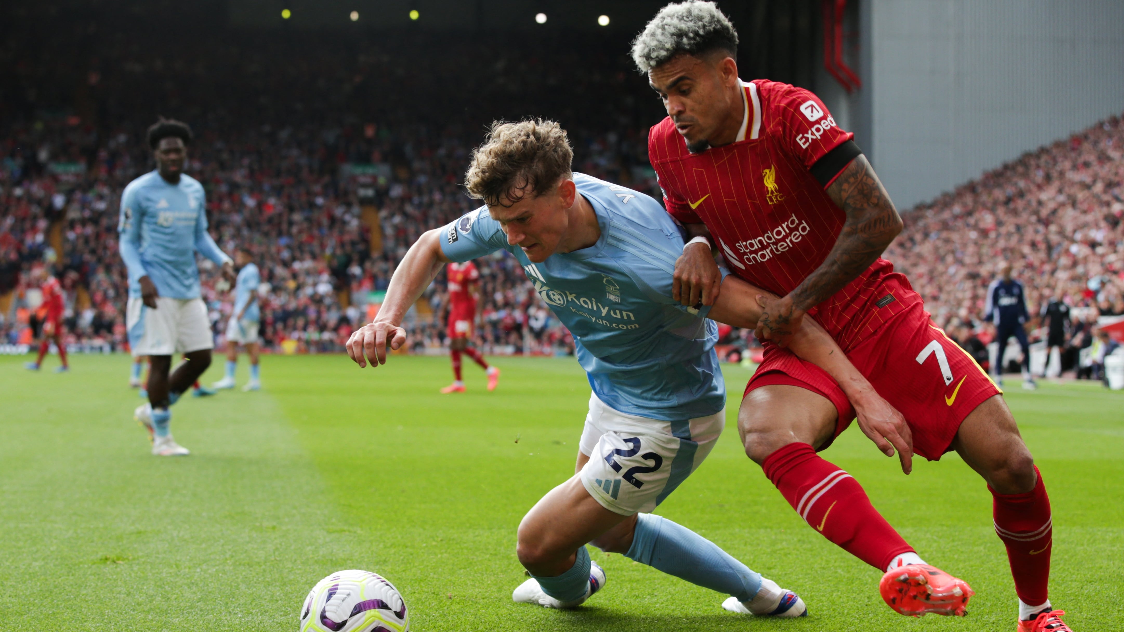 Liverpool vs Nottingham Forest - fecha 4 - Premier League.