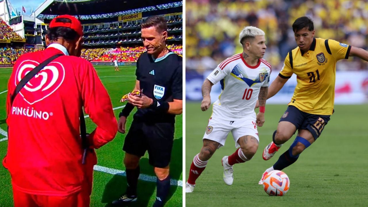 Inesperado suceso en el Ecuador vs. Venezuela.