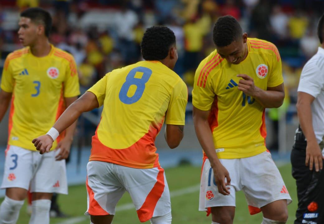Selección Colombia Sub20 empató con Rusia en el estadio Pascual Guerrero de Cali.