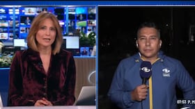periodista de ‘Noticias Caracol’ transmitió desde Pereira mientras su familia resultaba afectada