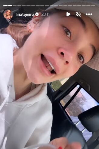 Lina Tejeiro desbordó en llanto al hablar de su perrita Frida.