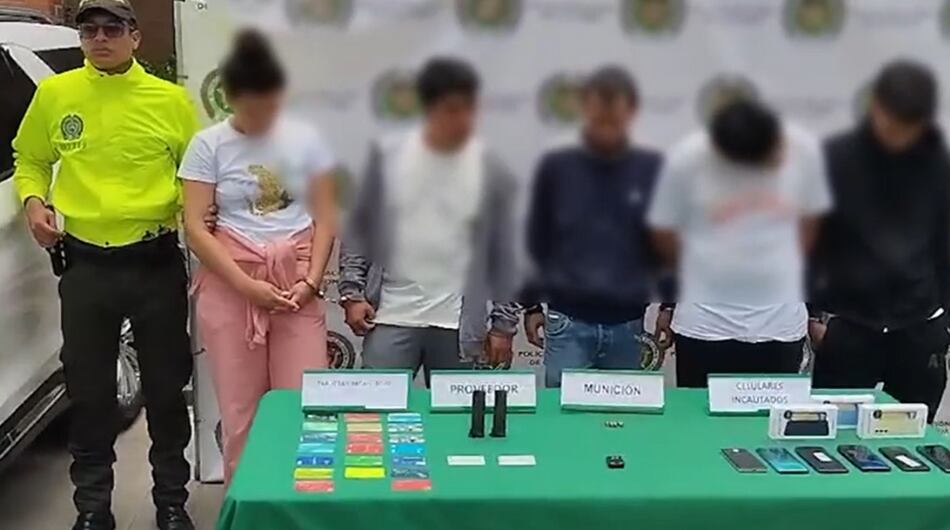 Capturados por robos en aeropuerto de Rionegro.