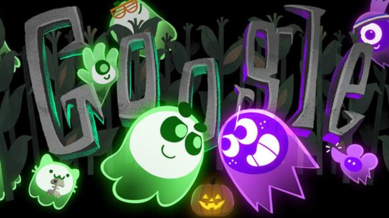 Doodle Google para Halloween 2022.