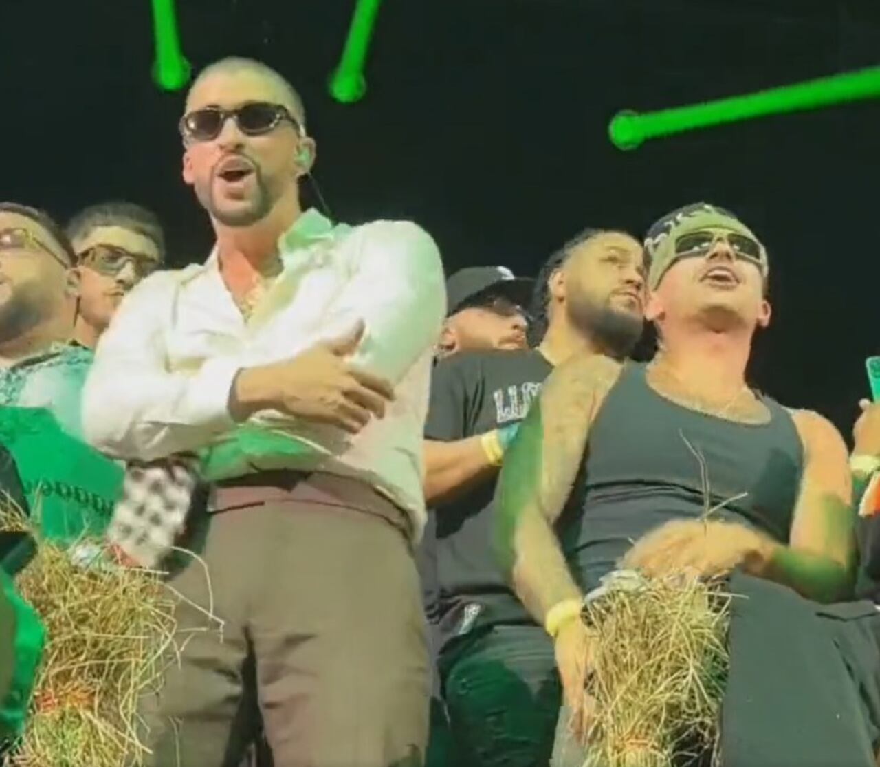 Los artistas se reunieron en el Coliseo de Puerto Rico