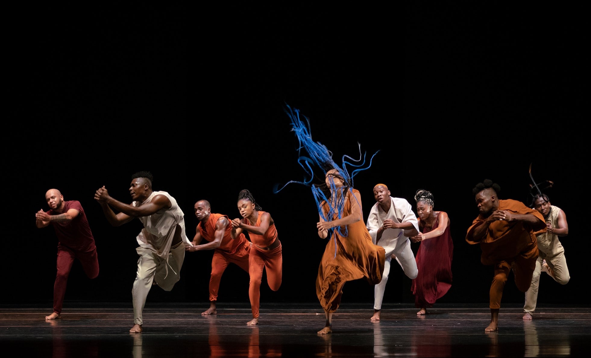 Obra ‘Detrás del Sur: danza para Manuel’ de la Corporación Afrocolombiana Cultural Sankofa.