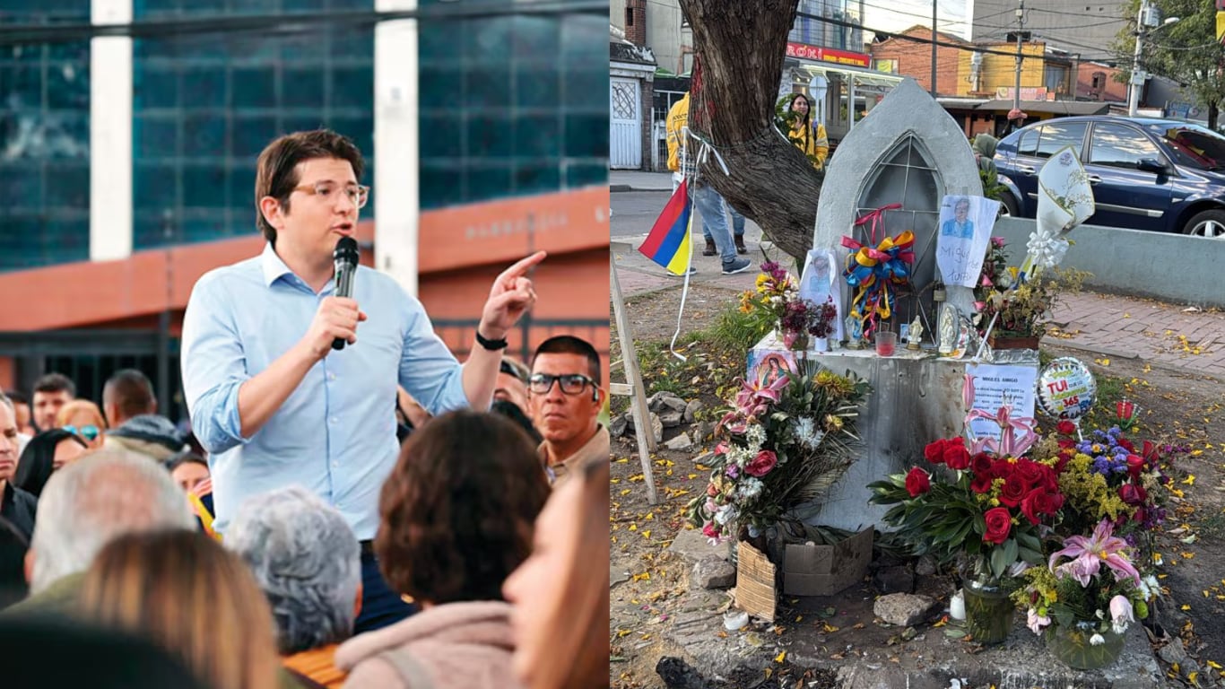 Miguel Uribe Turbay realizaba un mitin político cuando fue atacado.