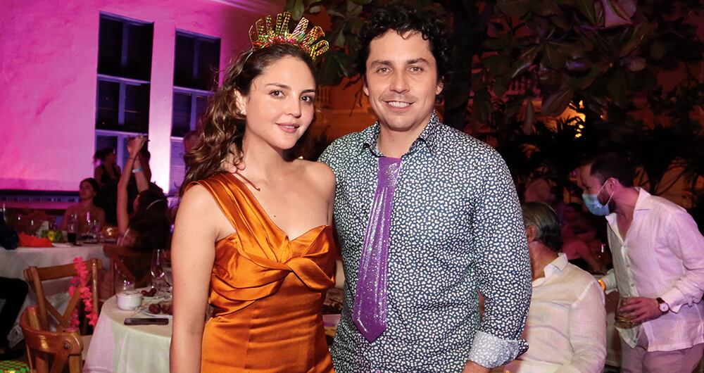  Julio Collins y Daniela Riascos. 
