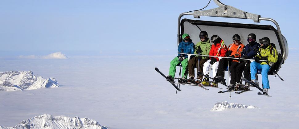 El esquí sobre hielo podría desaparecer por cuenta del calentamiento global.