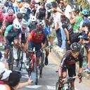 Daniel Felipe Martínez, compañero de Egan Bernal en el Ineos, fue uno de los referentes en esta carrera de los Nacionales de Ruta 2023.