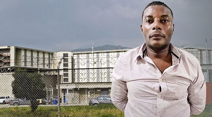 Juan Larrinson Castro, alias Matamba, se les ha fugado en tres ocasiones a las autoridades. Había sido capturado en un lujoso apartamento en mayo del año pasado.