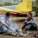 Jacob Elordi es Hig y Margaret Qualleyes Cima en 'La guerra de los últimos'. Foto: Fabio Lovino / 20th Century Studios.