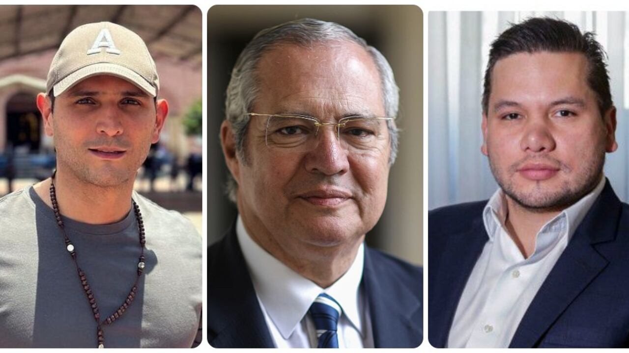 Jaime Arizabaleta, Iván Name y Andrés Calle.