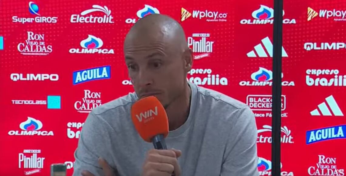 David González, técnico de Millonarios