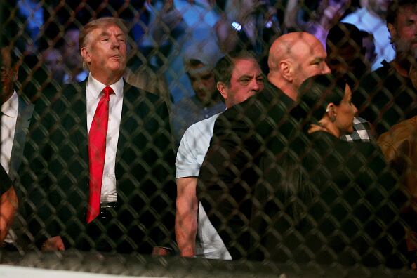 Donald Trump en Poirier v McGregor 3