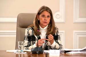 Vicepresidenta Marta Lucía Ramírez tiene coronavirus