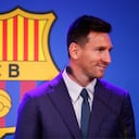 Messi se fue del Barcelona a mediados del año 2021