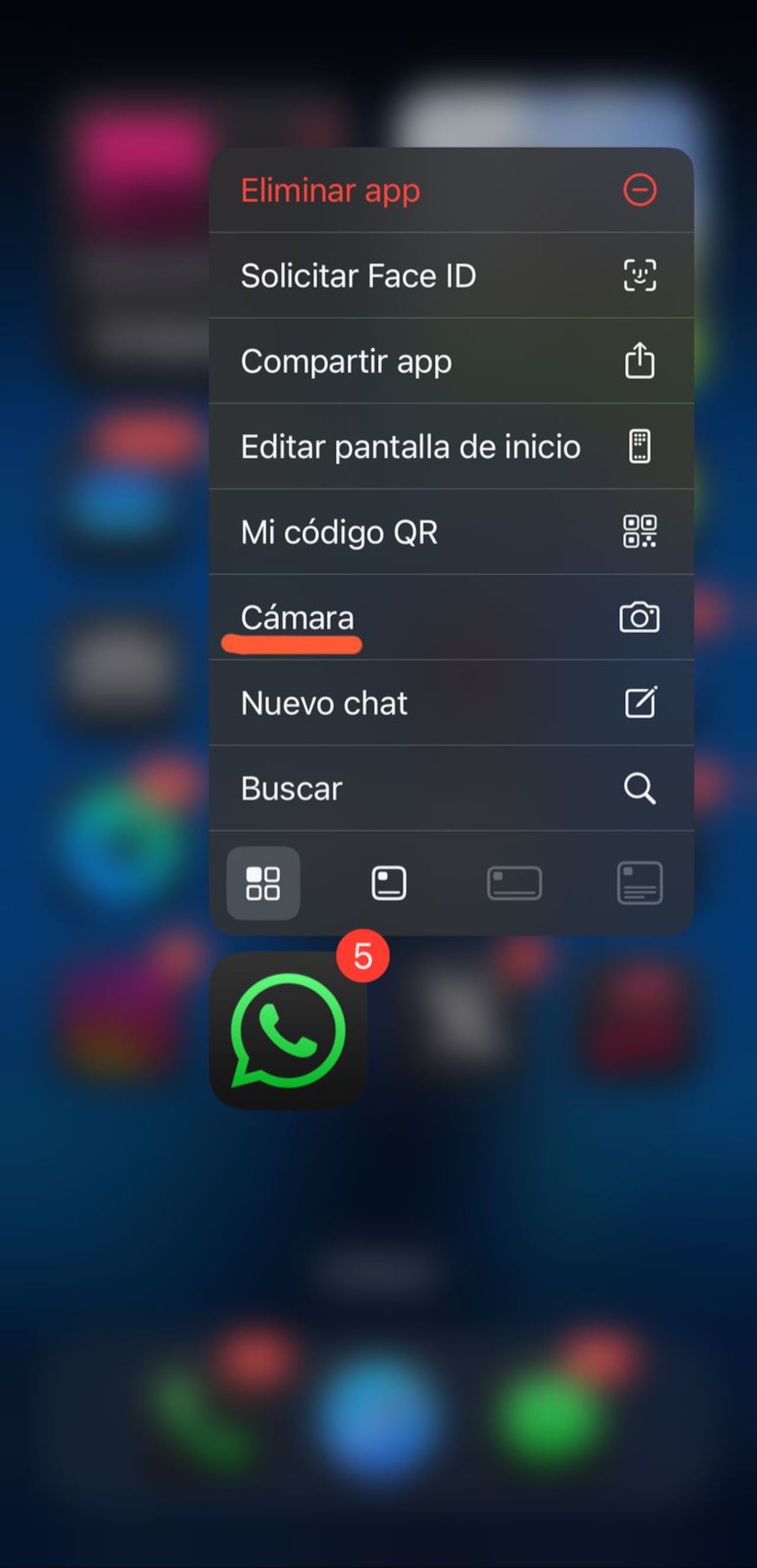 La cámara oculta de WhatsApp facilita la creación rápida de estados con fotos o videos.