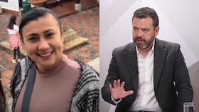 Yulixa Toloza y Carlos Fernando Galán