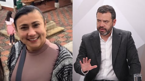 Yulixa Toloza y Carlos Fernando Galán