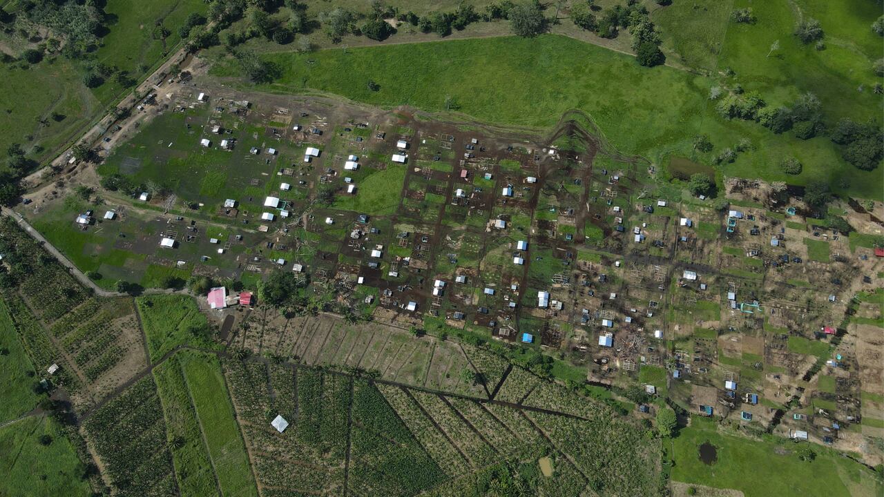 Invasión de tierra en Turbo, Antioquia.