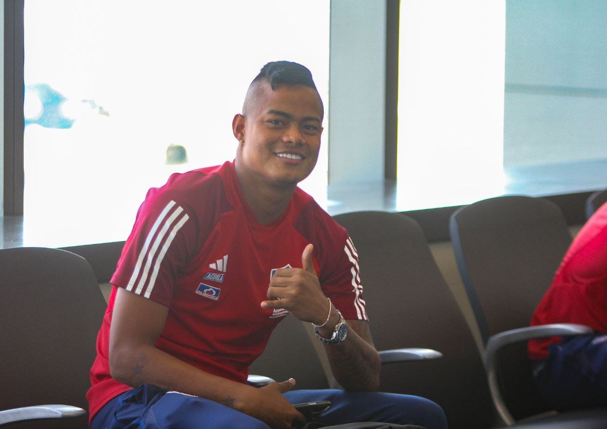 Luis Sandoval, delantero que fue apartado del Junior por problemas disciplinarios.