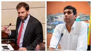 Andrés Forero y David Racero sostuvieron un fuerte agarrón en la Cámara de Representantes.