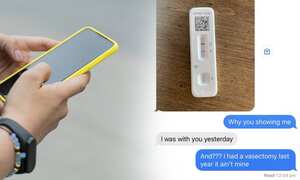 Embarazo o covid, caso viral en redes sociales