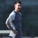 Messi se entrena con el Inter Miami.