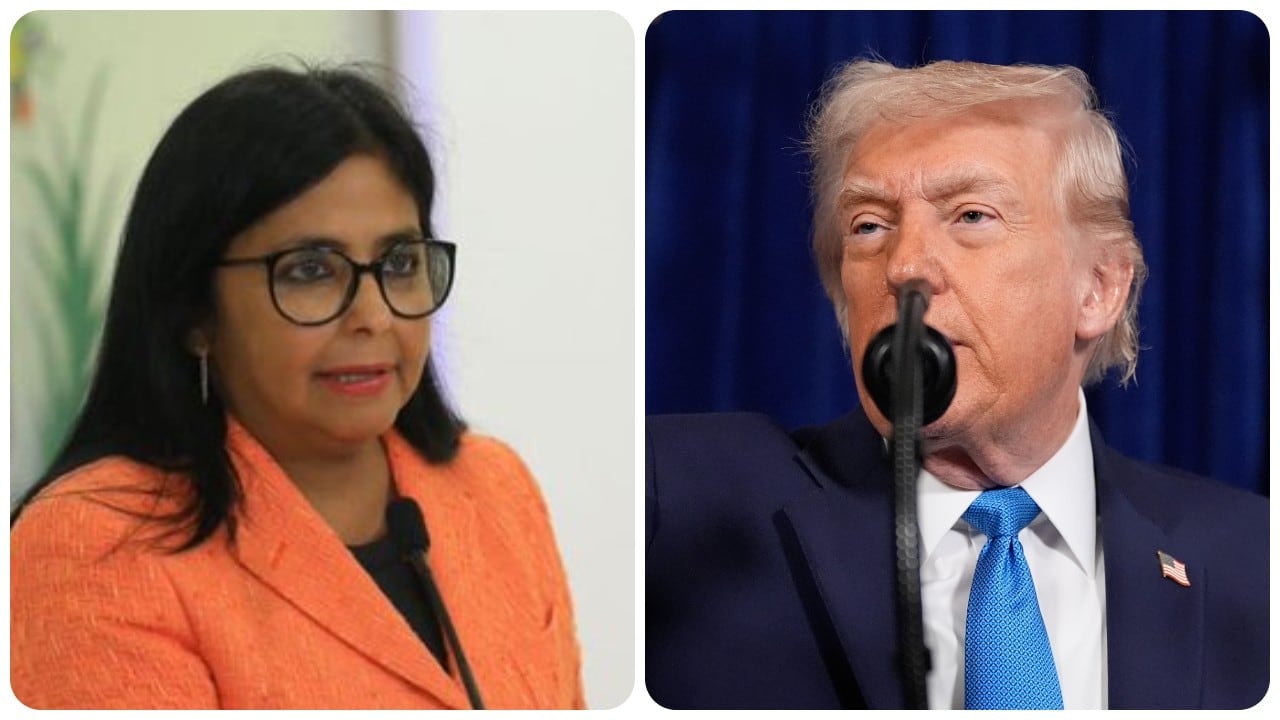 La presidenta encargada de Venezuela, Delcy Rodríguez, le envió un mensaje a Donald Trump.