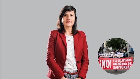 Ministra de ambiente, Irene Vélez.