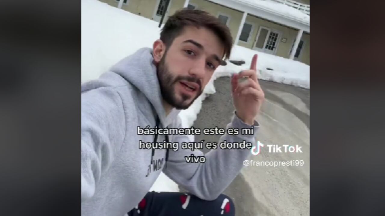 Franco Presti, joven argentino.