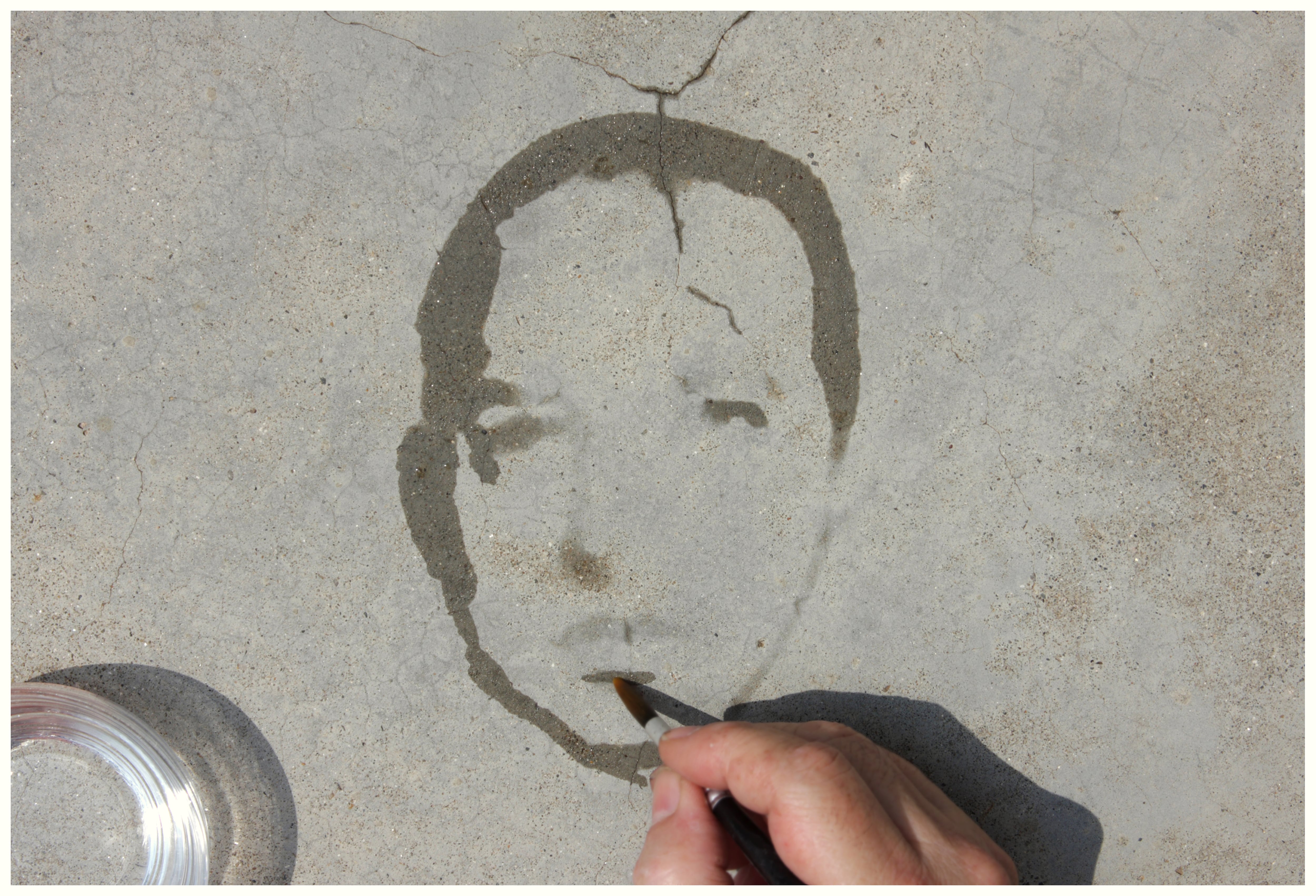 Oscar Muñoz, 'Re/trato', 2004. Video monocanal. 28:00 min, color, sin sonido.